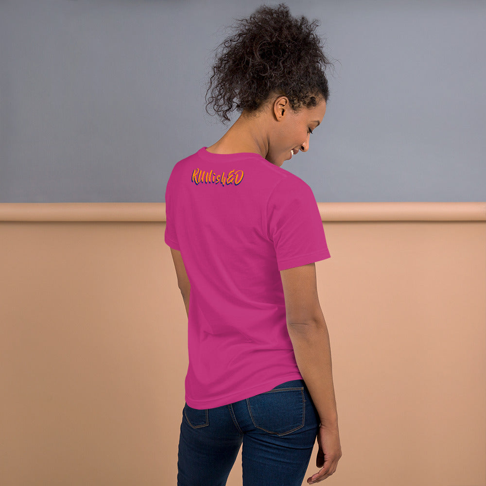 RUNishED AI Art Unisex t-shirt - RUN Rabbit