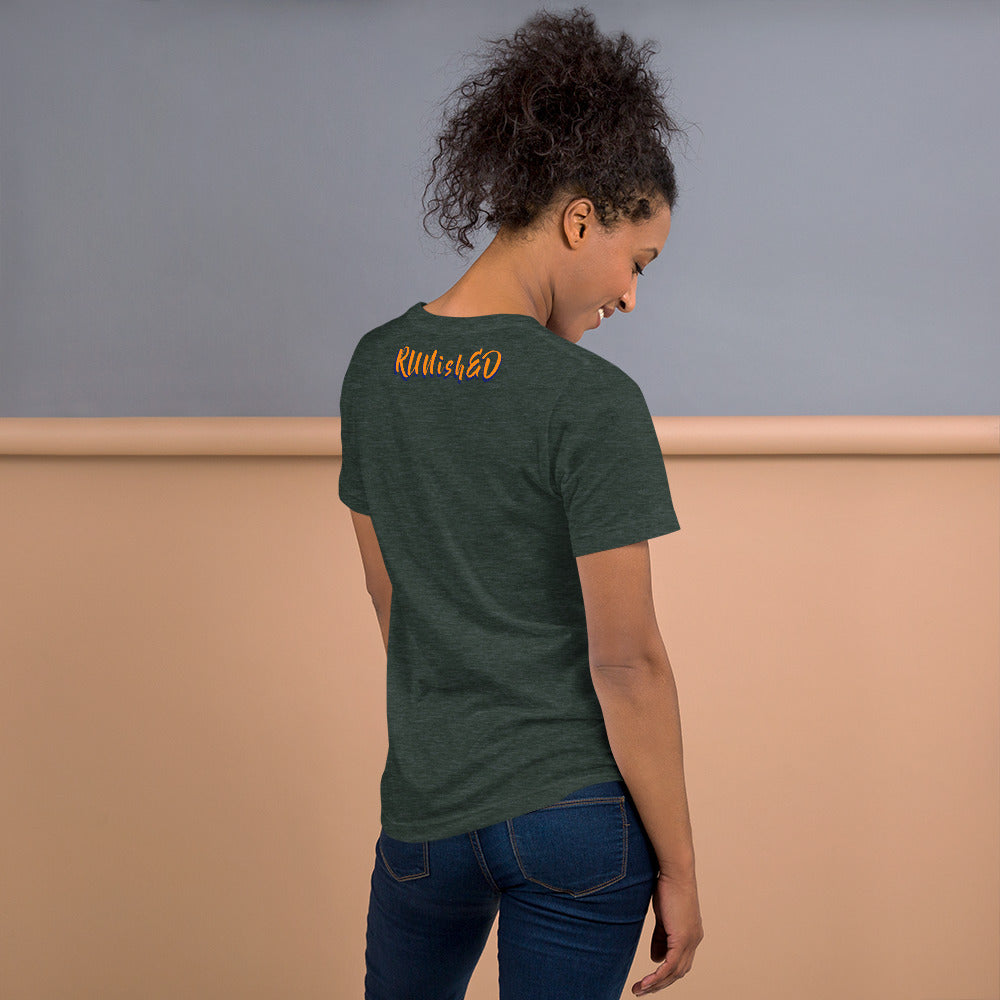 RUNishED AI Art Unisex t-shirt - RUN Rabbit