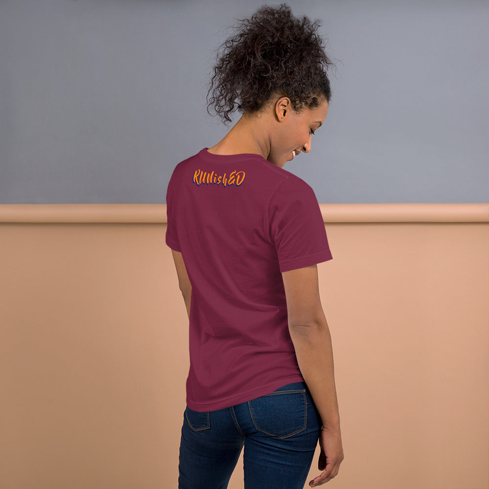 RUNishED AI Art Unisex t-shirt - RUN Rabbit