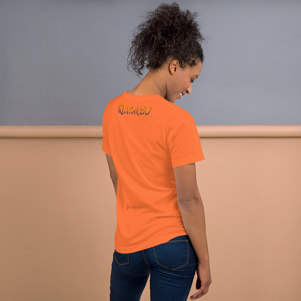 RUNishED AI Art Unisex t-shirt - RUN Rabbit