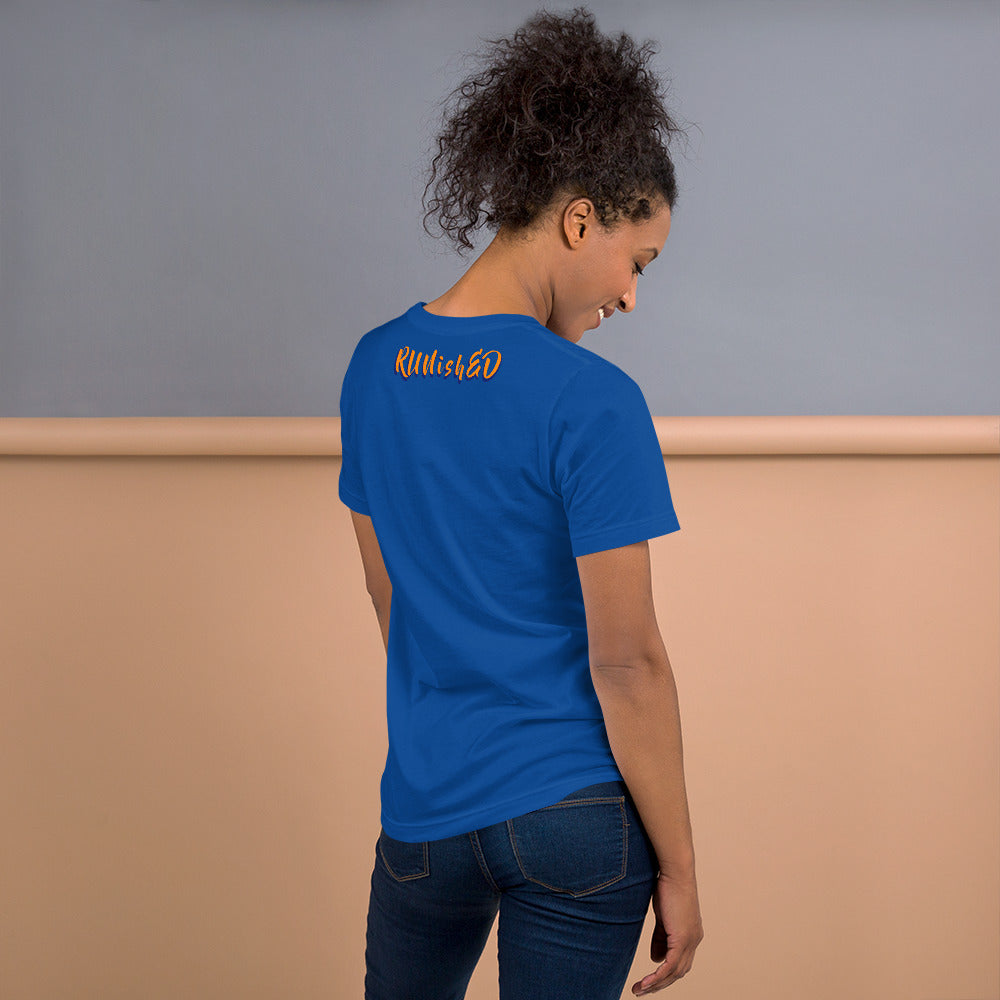 RUNishED AI Art Unisex t-shirt - RUN Rabbit