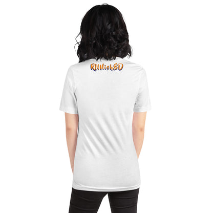 RUNishED AI Art Unisex t-shirt design 3 - Come Run With Us!
