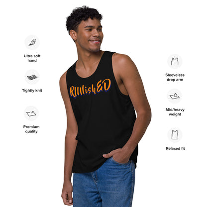 RUNishED Men’s premium tank top - Come Run With Us!