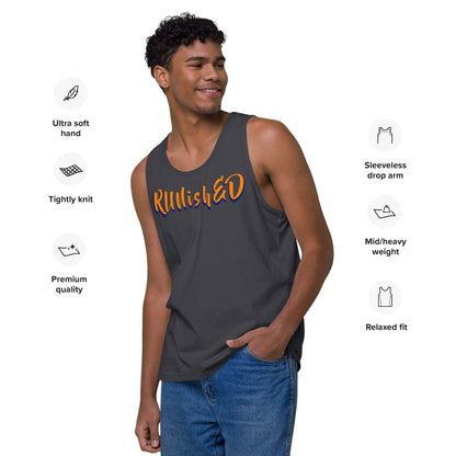 RUNishED Men’s premium tank top - Come Run With Us!