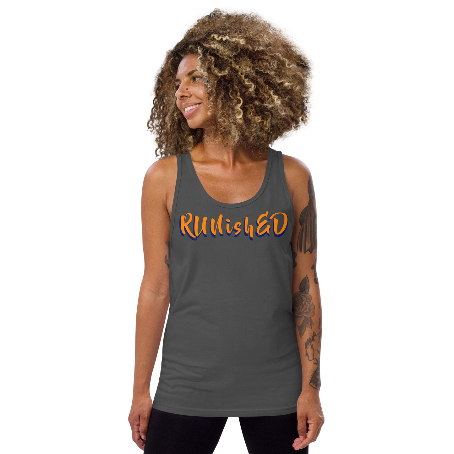 RUNishED Unisex Tank Top - Come Run With Us!