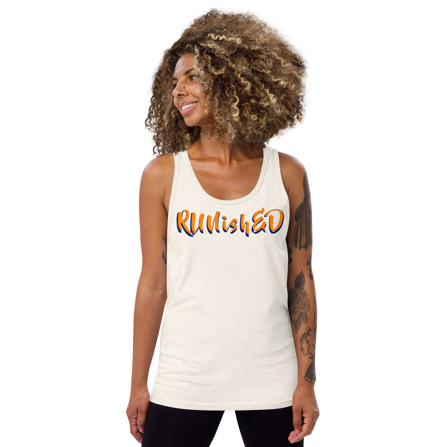 RUNishED Unisex Tank Top - Come Run With Us!