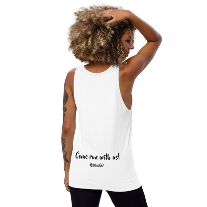 RUNishED Unisex Tank Top - Come Run With Us!