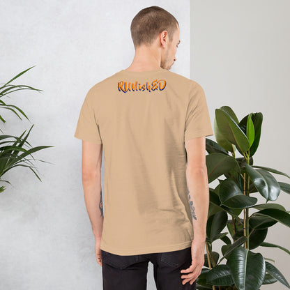 RUNishED AI Art Unisex t-shirt design 1 - Come Run With Us!