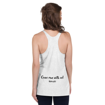 RUNishED Women's Racerback Tank - Come Run With Us!