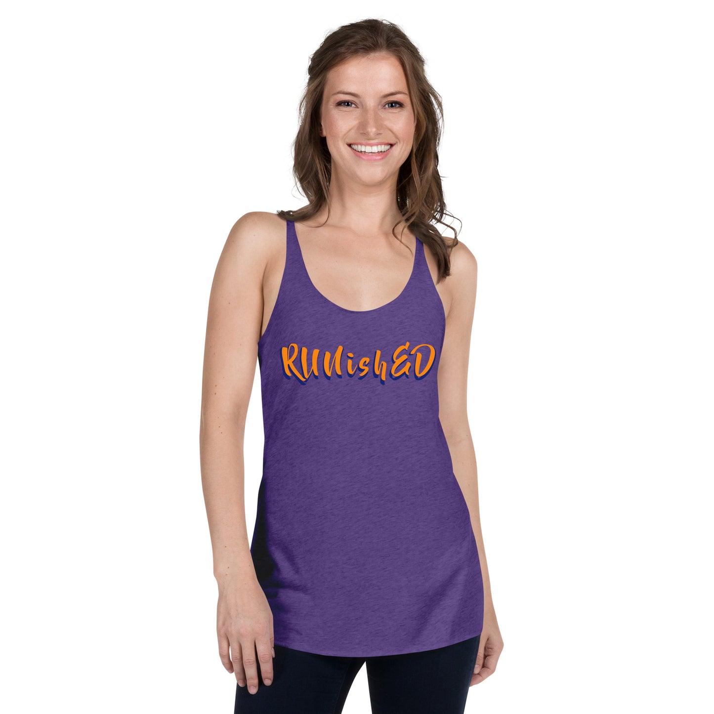 RUNishED Women's Racerback Tank - Come Run With Us!