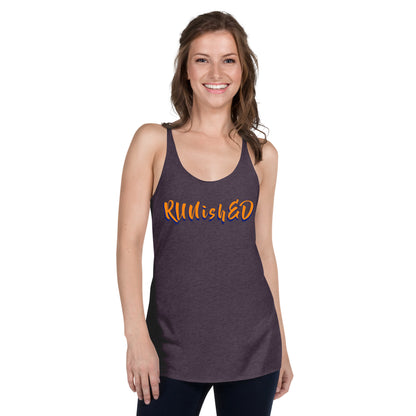 RUNishED Women's Racerback Tank - Come Run With Us!